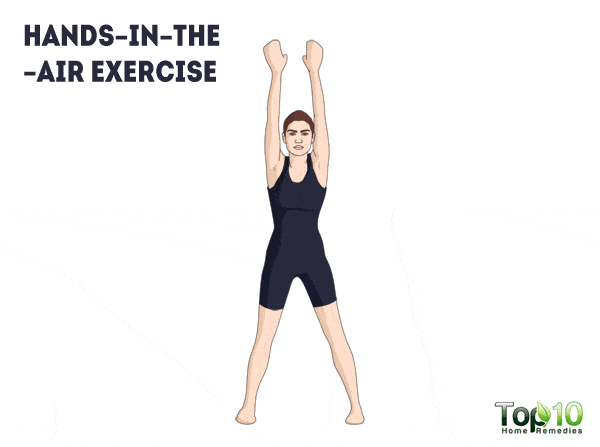 Hands-In-The-Air Exercise