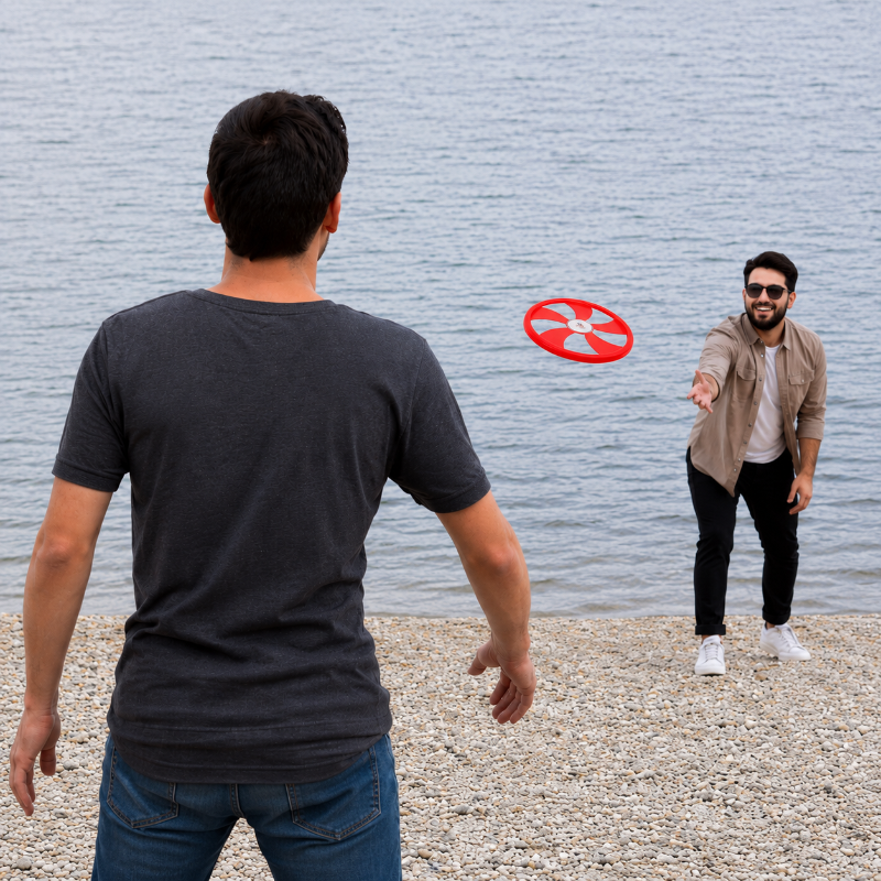 فریزبی پره ای قرمز