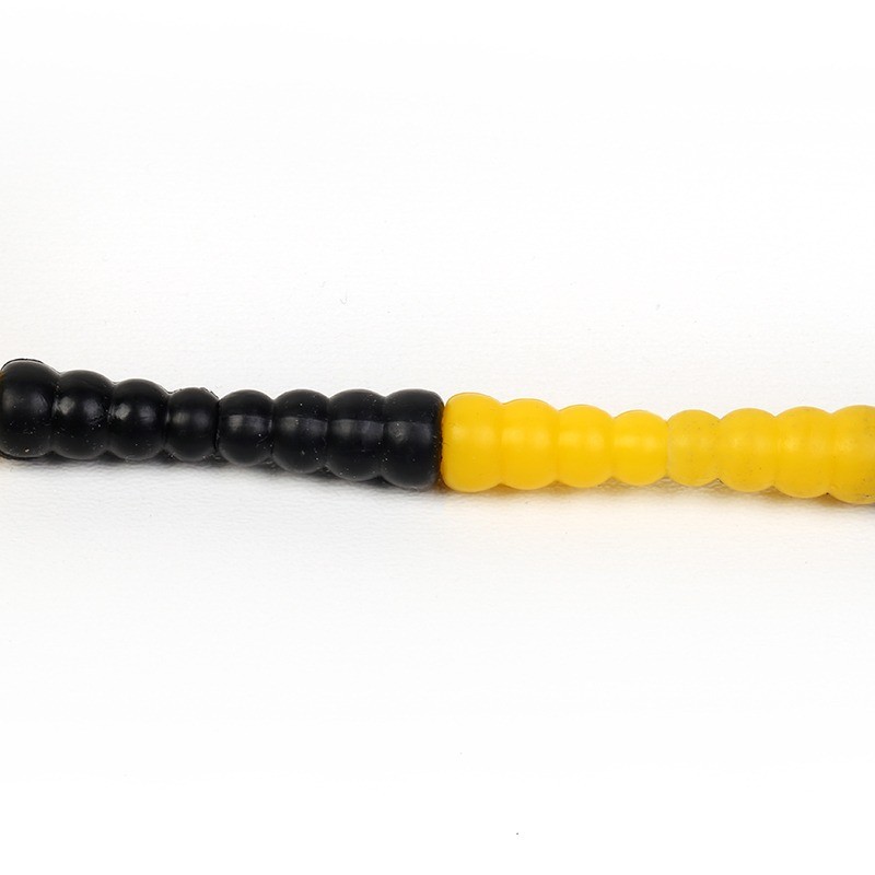 طناب زرد و مشکی با بک سفید