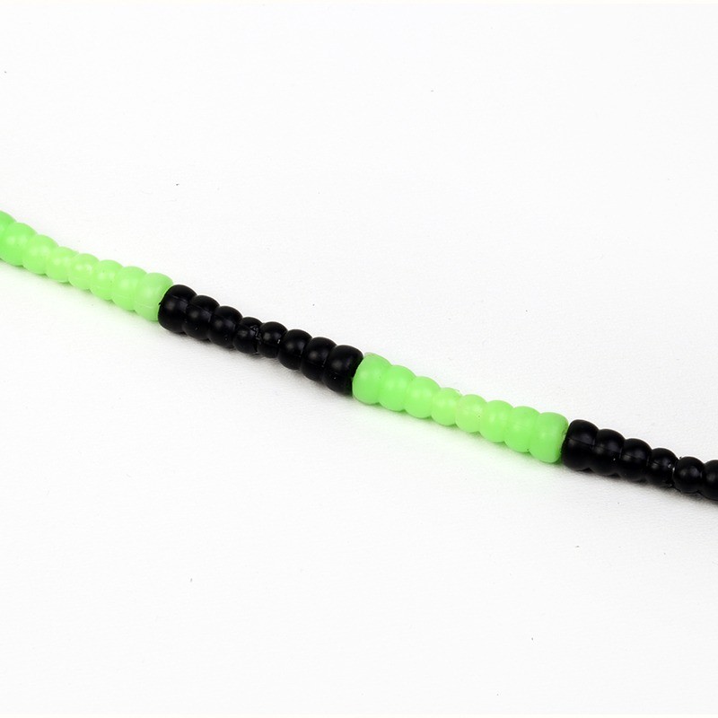 طناب سبز و مشکی با بک سفید