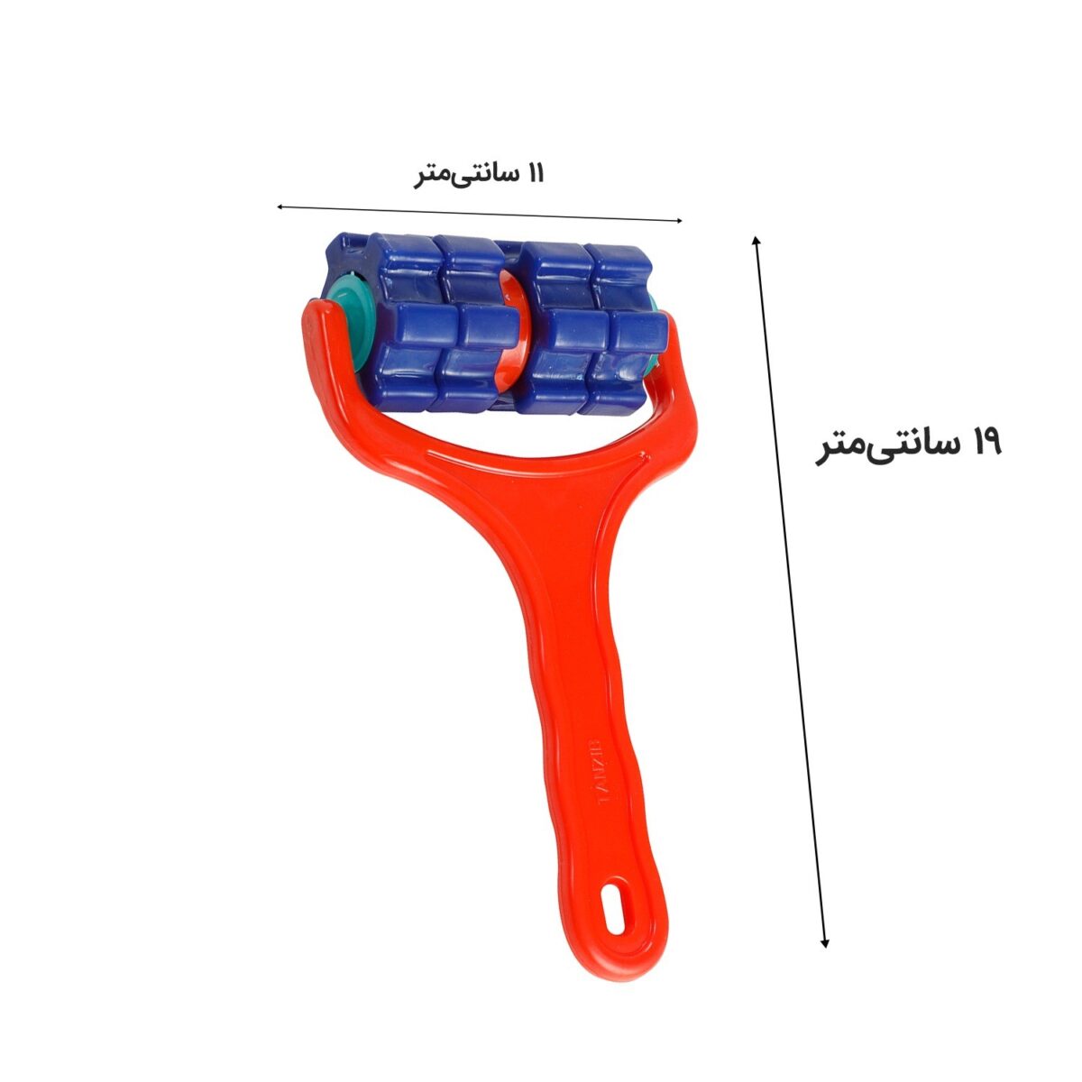 ابعاد ماساژور دستی بدن تن زیب مدل چرخ دنده ای