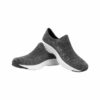 کفش -پیاده- روی -جورابی -تن زیب -نمای -مستقیم کفش ورزشی نیمهشفاف و مشکی برای تمرین و پیادهروی مردانه تن زیب.