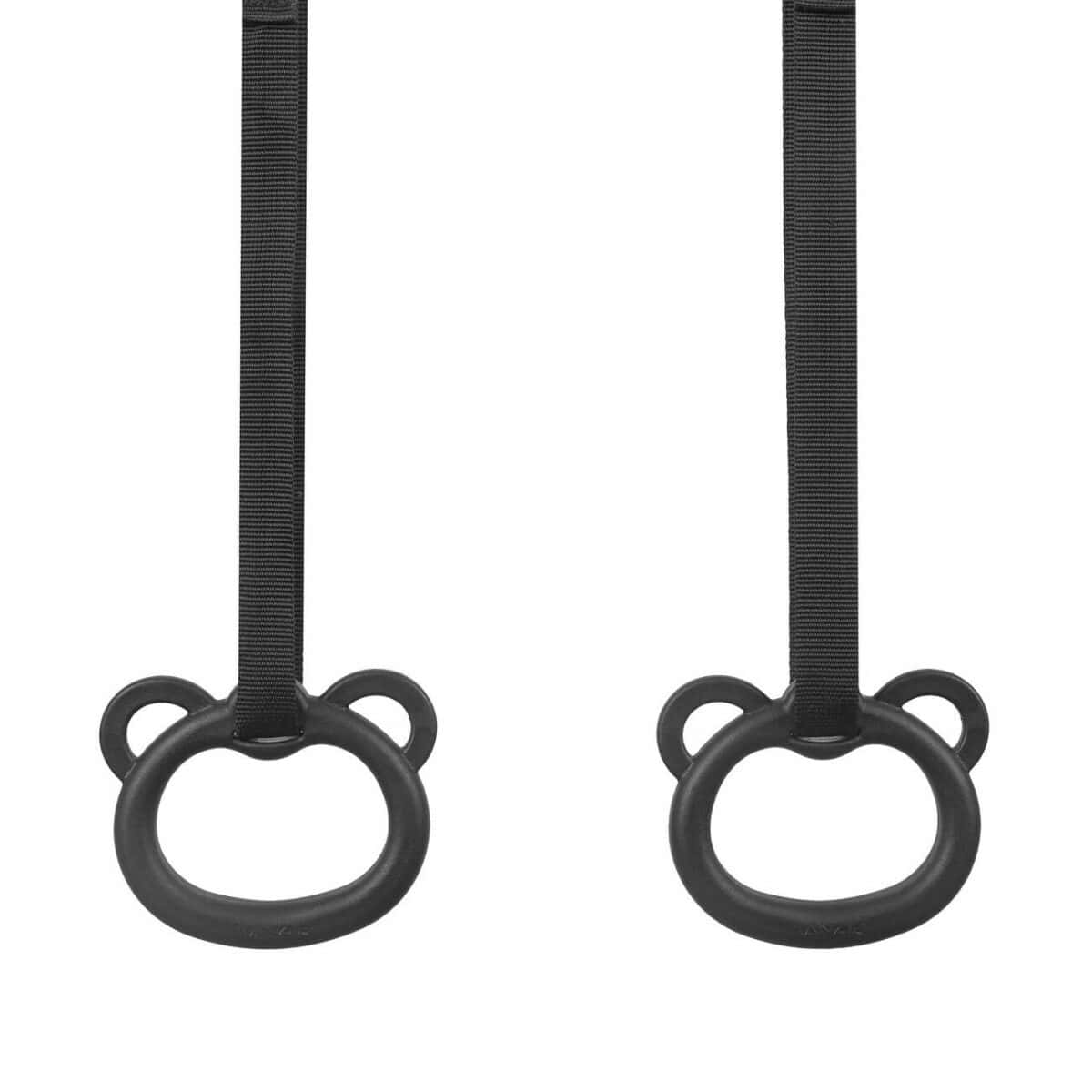 دارحلقه کودکان تن زیب نمای دسته ها پس زمینه سفید