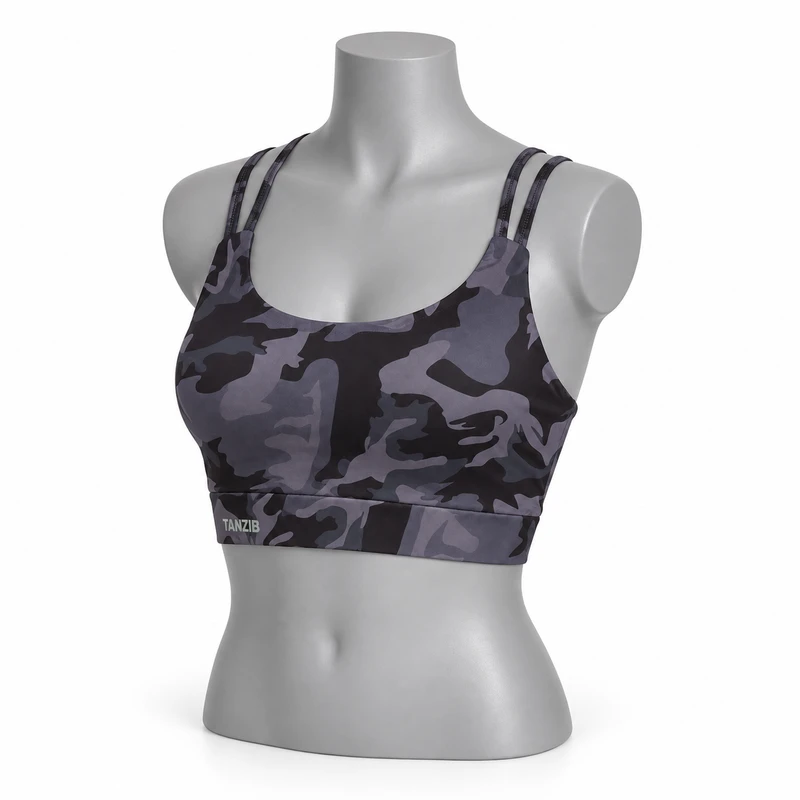 tanzib-4086-dark-mannequin نیمتنه ورزشی زنانه پارچه لایکرا تنزیب