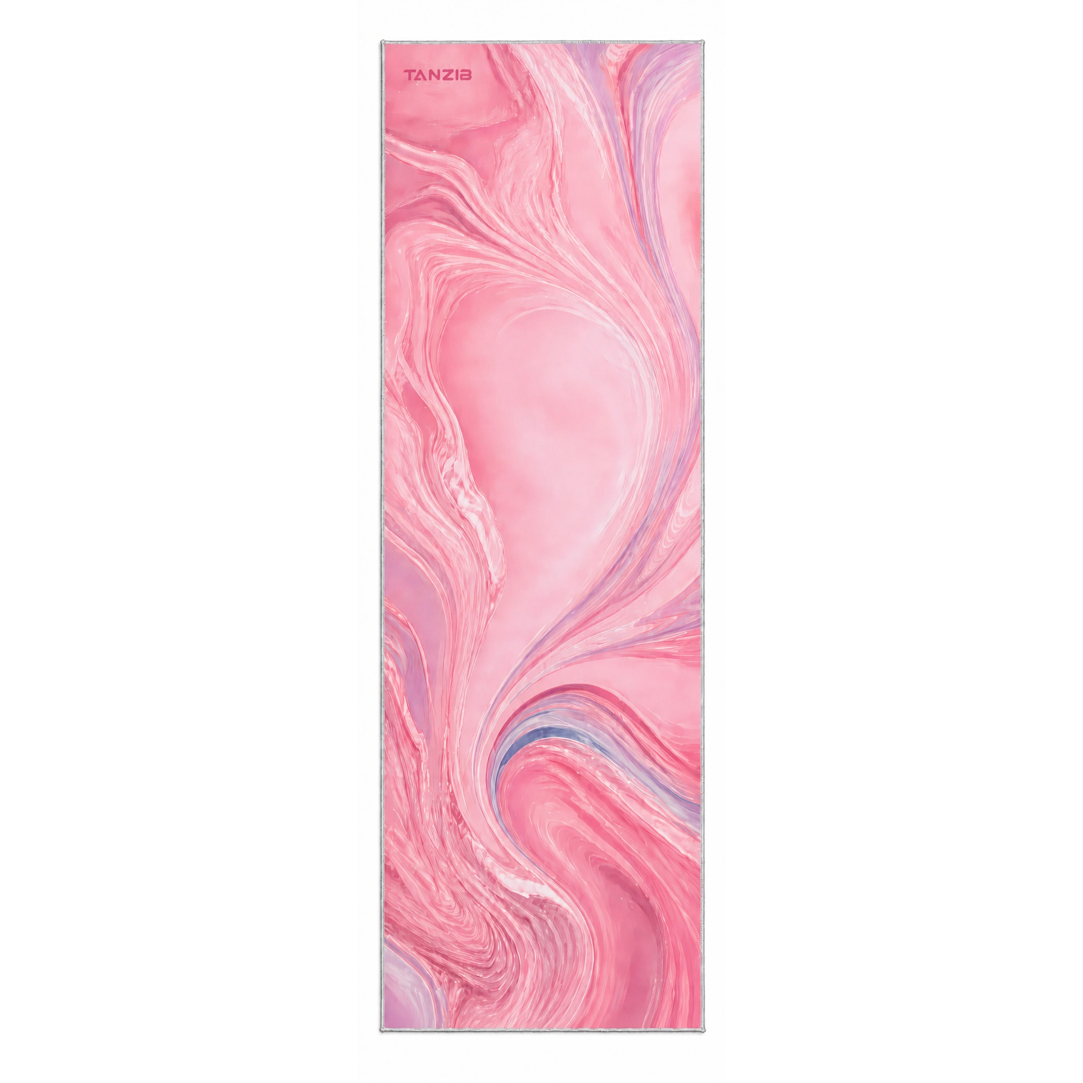 tanzib-felt-v5-aluvea-full مت یوگا پارچهای با زیره ضد لغزش تنزیب