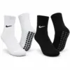yoga-grip-socks-colors جوراب یوگا استپدار در دو رنگ سفید و مشکی، نمای رویه و کف